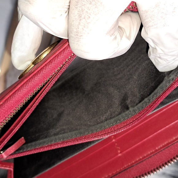 Gucci GG Marmot Zip Around Wallet EUC - Picture 9 of 17